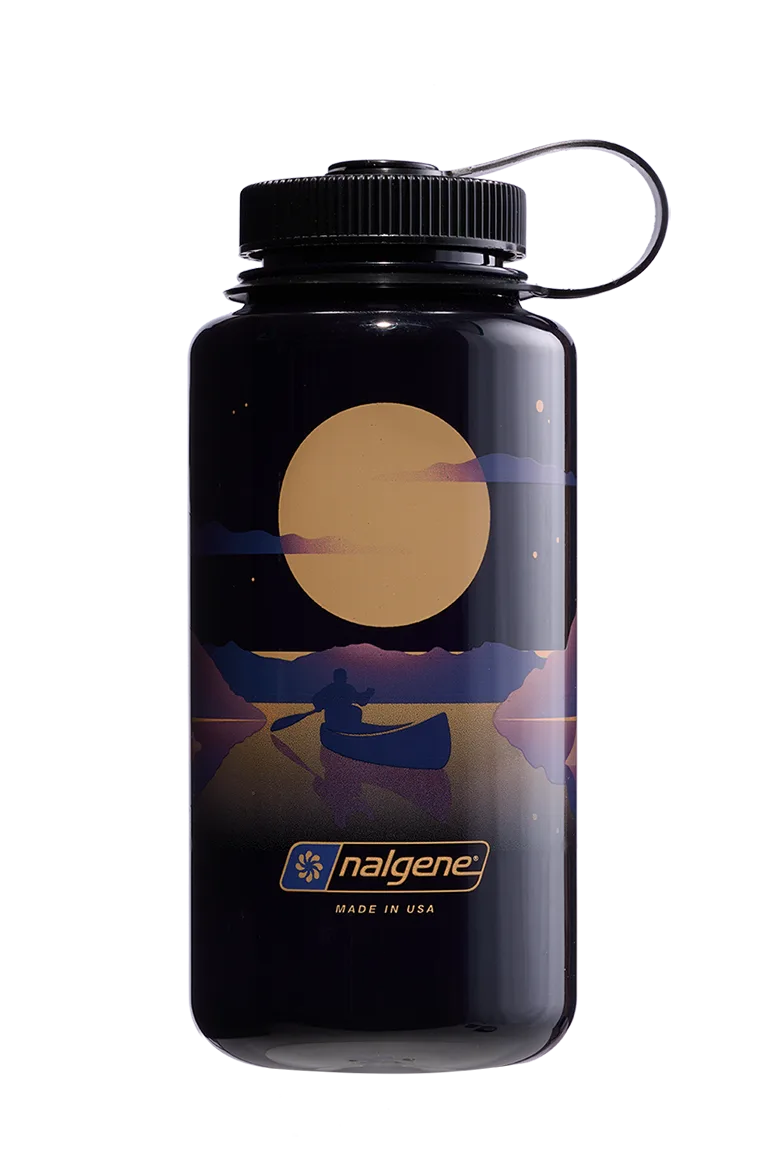 Nalgene 1L Wide Mouth pudel Negative Landscape prindiga