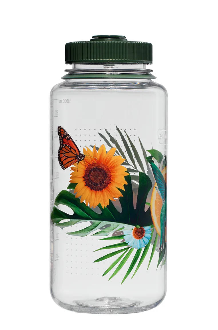 Nalgene 32oz/1l Wide Mouth Citrus Hummingbird - Pilt 3